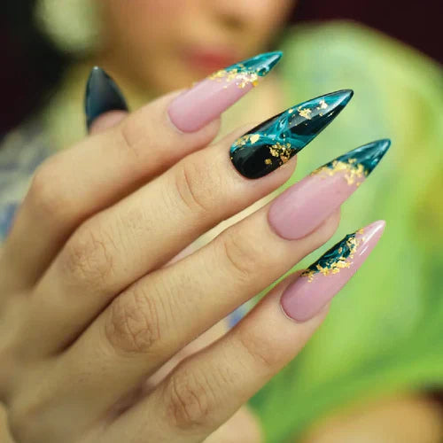 Oceanic Rose Luxe - Emigel Wedding Nail Art Collection