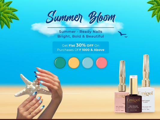 Summer Glow, Stunning Nails – Enjoy Flat 30% Off on Your Favorites!