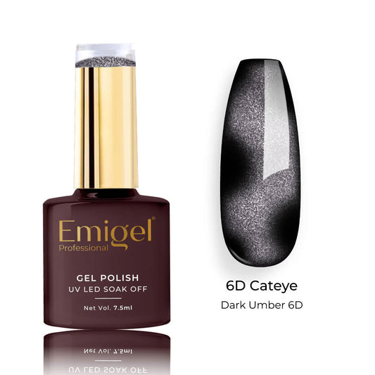 Emigel - 6D Cateye - 014 - DARK UMBER 1080