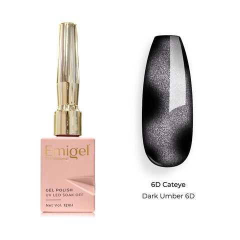 Emigel - 6D Cateye - 014 - DARK UMBER