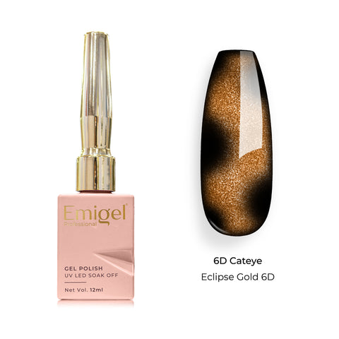 Emigel - 6D Cateye - 009 - ECLIPSE GOLD