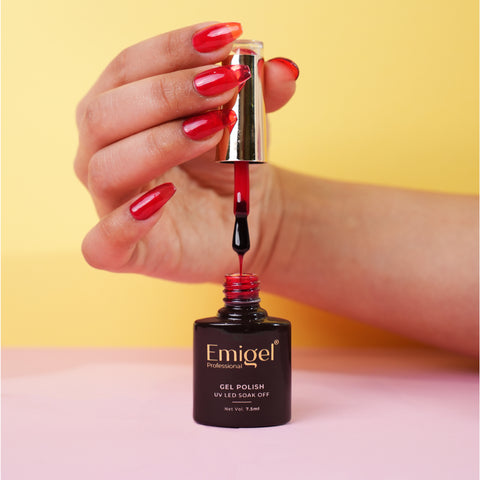 Emigel - Set of 6- Jelly Glass UV Gel Polish