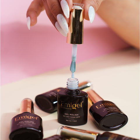 Emigel - Set of 6- Pearl Thread UV Gel Polish