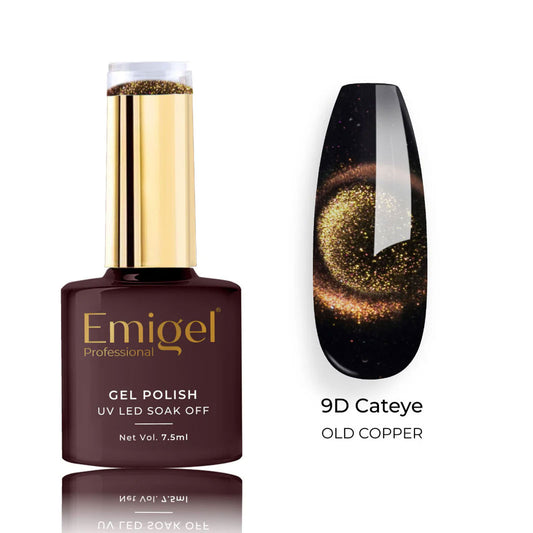 Emigel - 9D Cateye Gel Polish - 006 - OLD COPPER 1066