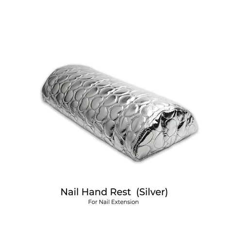 Emigel - Nail Hand Rest (With Hearts) - Silver