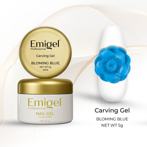 Emigel - Carving Gel - Blooming Blue