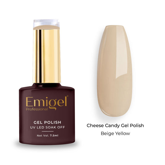 Emigel - Cheese Candy Gel Polish - 007 - Beige Yellow 1080