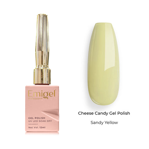 Emigel - Cheese Candy Gel Polish - 001 - Sandy Yellow