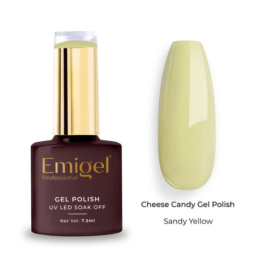Emigel - Cheese Candy Gel Polish - 001 - Sandy Yellow 1080