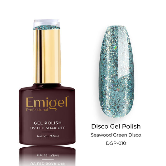 Emigel - Disco Gel - 010 - SEAWOOD GREEN DISCO 1080