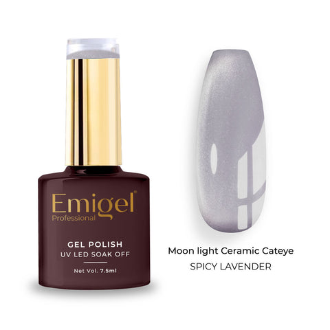 Emigel - UV Moonlight Ceramic Cat Eye - 003 - Spicy Lavender