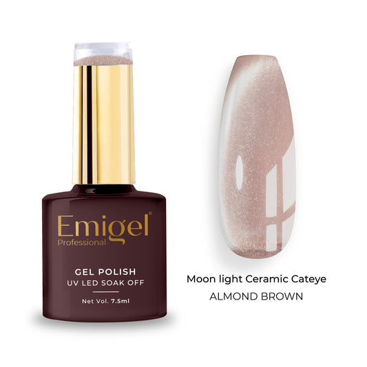 Emigel - UV Moonlight Ceramic Cat Eye - 005 - Almond Brown 1080