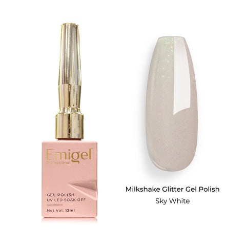 Emigel - Milkshake Glitter Gel Polish - 003 -