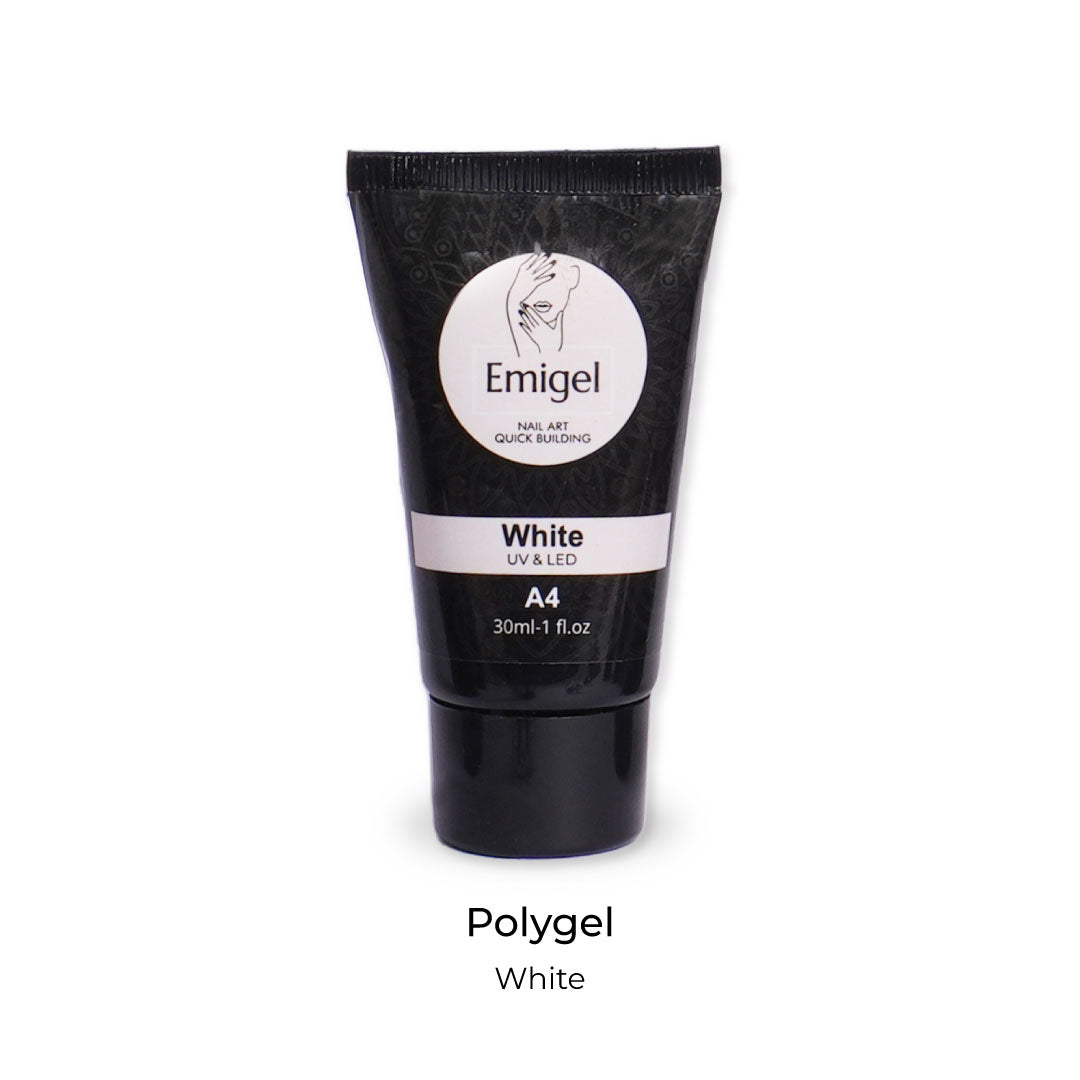 Emigel - Polygel - White – Emigel Professional - Nail Art & Extensions