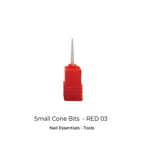 Emigel - Small Cone Bits - Red 03