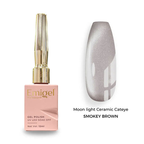 Emigel - UV Moonlight Ceramic Cat Eye - 006 - Smokey Brown