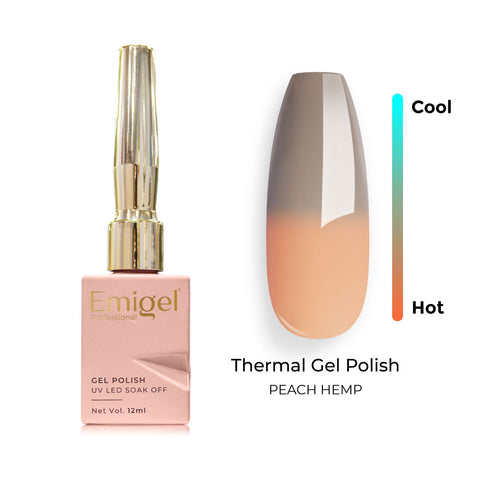 Emigel - Thermal Gel Polish - 005 - PEACH HEMP