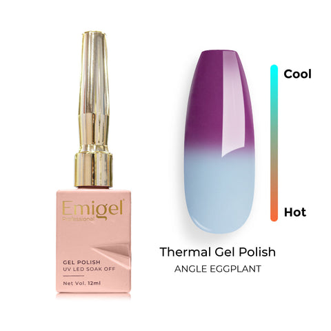 Emigel - Thermal Gel Polish - 007 - ANGLE EGGPLANT