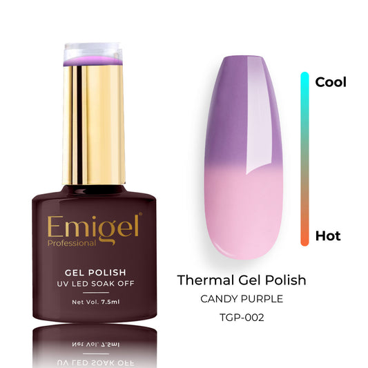 Emigel - Thermal Gel Polish  - 002 - CANDY PURPLE 1080