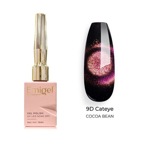 Emigel - 9D Cateye Gel Polish - 003 - COCOA BEAN