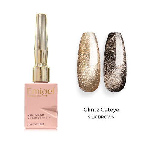 Emigel - Glintz Cateye - 003 - SILK BROWN
