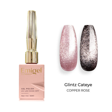 Emigel - Glintz Cateye - 006 - COPPER ROSE