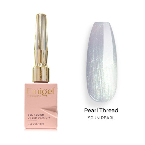 Emigel - Pearl Thread Gel Polish - 001 - SPUN PEARL