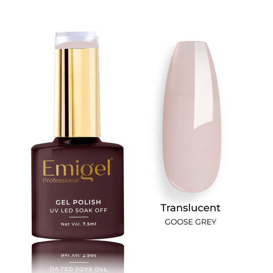 Emigel - Translucent Gel Polish - 003 - GOOSE GREY 1080
