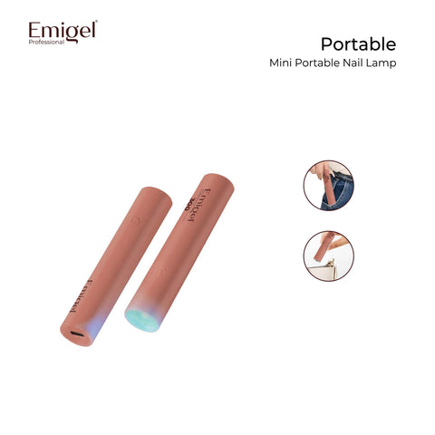 Emigel - UV Lamp (300) - Compact and Powerful Nail Lamp for On-the-Go