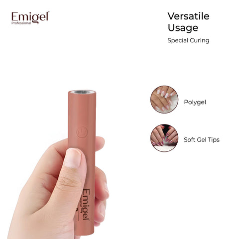 Emigel - UV Lamp (300) - Compact and Powerful Nail Lamp for On-the-Go