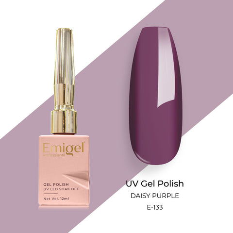 Emigel - UV Gel Polish - DAISY PURPLE - E133