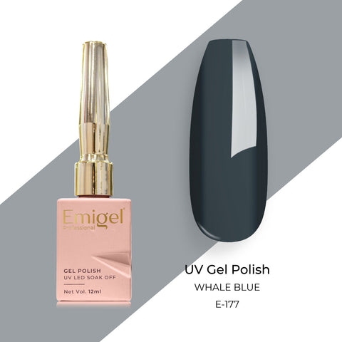 Emigel - UV Gel Polish - WHALE BLUE - E177